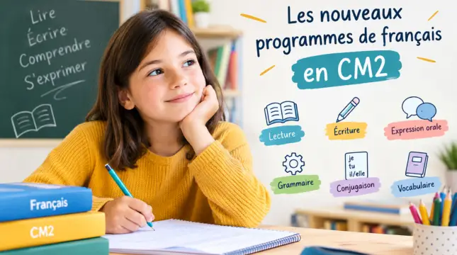 À la rentrée 2026, un nouveau programme de français entre en application en CM2.
